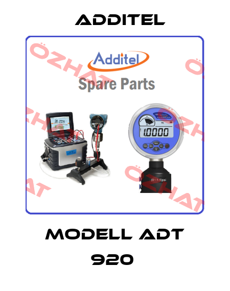 Modell ADT 920  Additel