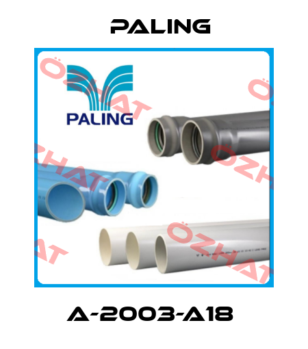 A-2003-A18  Paling