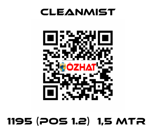 1195 (pos 1.2)  1,5 mtr  CleanMist