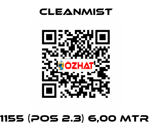 1155 (pos 2.3) 6,00 mtr  CleanMist