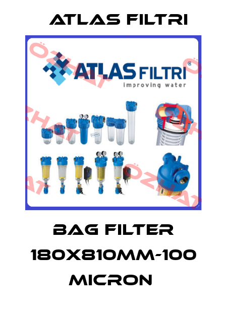 BAG FILTER 180x810mm-100 micron  Atlas Filtri