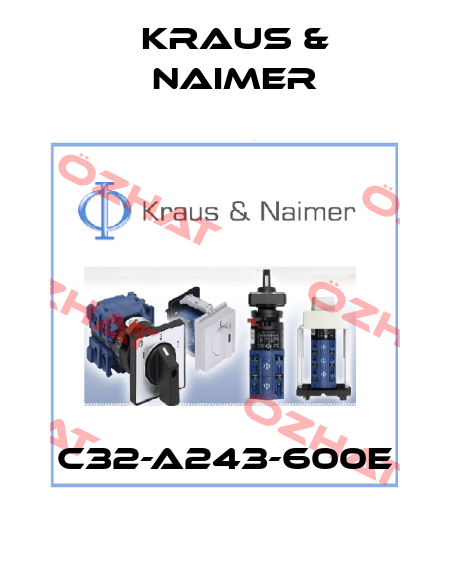 C32-A243-600E Kraus & Naimer