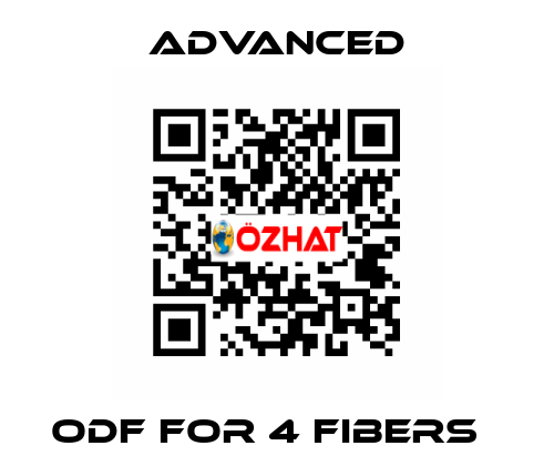 ODF for 4 fibers   Advanced