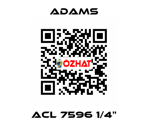 ACL 7596 1/4" ADAMS