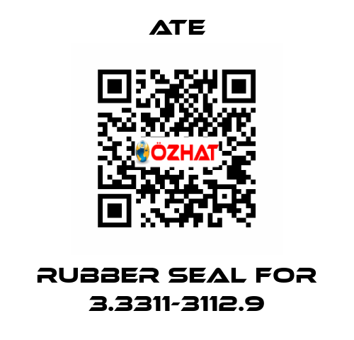 rubber seal for 3.3311-3112.9 Ate