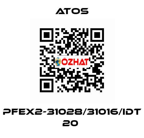 PFEX2-31028/31016/IDT 20  Atos