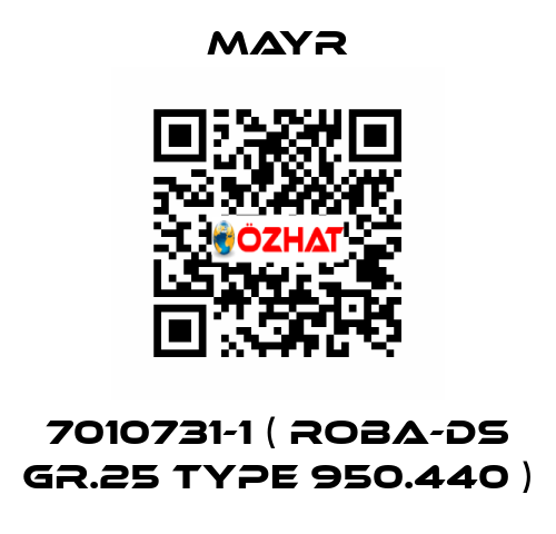 7010731-1 ( ROBA-DS Gr.25 Type 950.440 ) Mayr