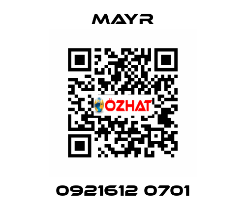 0921612 0701 Mayr