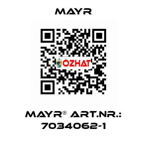 mayr® Art.Nr.: 7034062-1 Mayr
