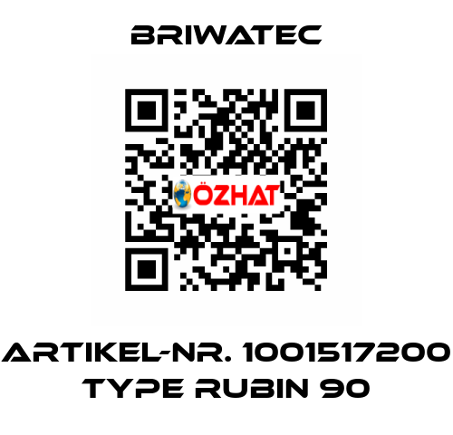 Artikel-Nr. 1001517200 Type RUBIN 90 Briwatec