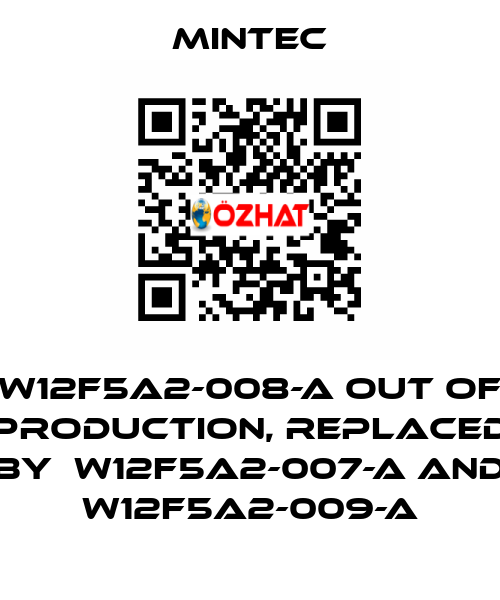 W12F5A2-008-A out of production, replaced by  W12F5A2-007-A and W12F5A2-009-A MINTEC