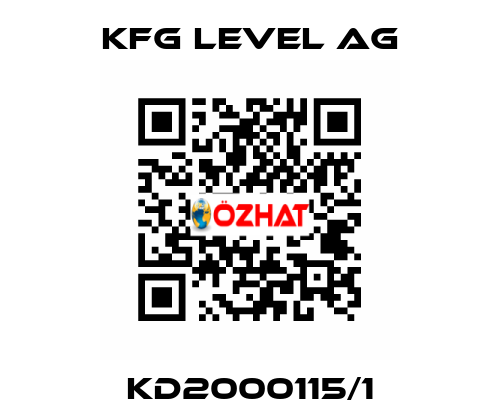 KD2000115/1 KFG Level AG