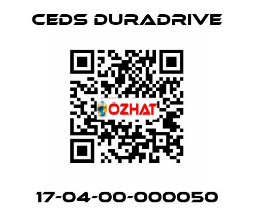 17-04-00-000050 Ceds Duradrive