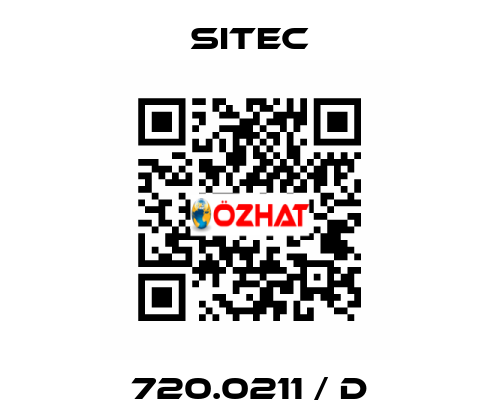 720.0211 / d SITEC