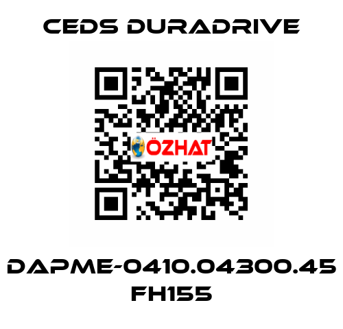 DAPME-0410.04300.45 FH155 Ceds Duradrive