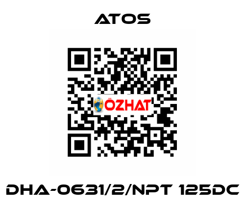 DHA-0631/2/NPT 125DC Atos