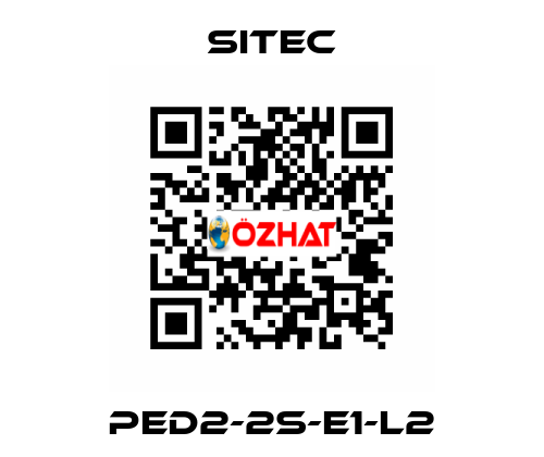 PED2-2S-E1-L2 SITEC