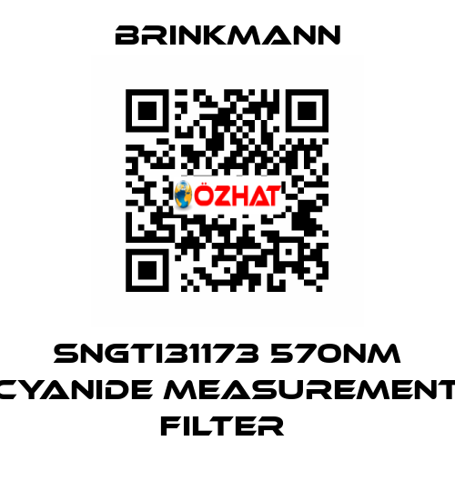SNGTI31173 570NM CYANIDE MEASUREMENT FILTER  Brinkmann