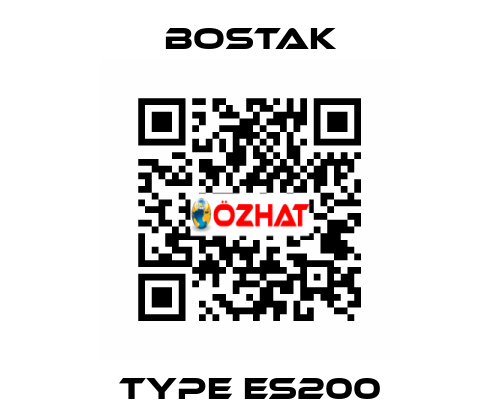 TYPE ES200 Bostak