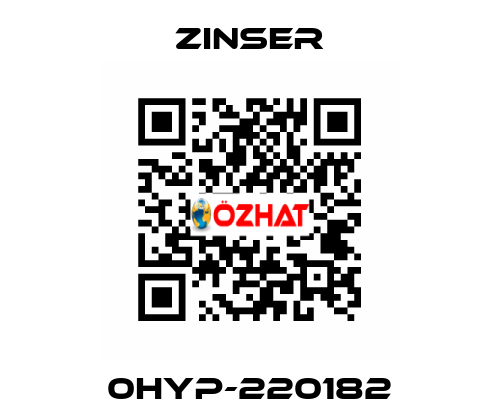0HYP-220182 Zinser