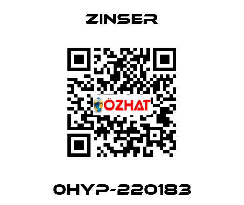0HYP-220183 Zinser