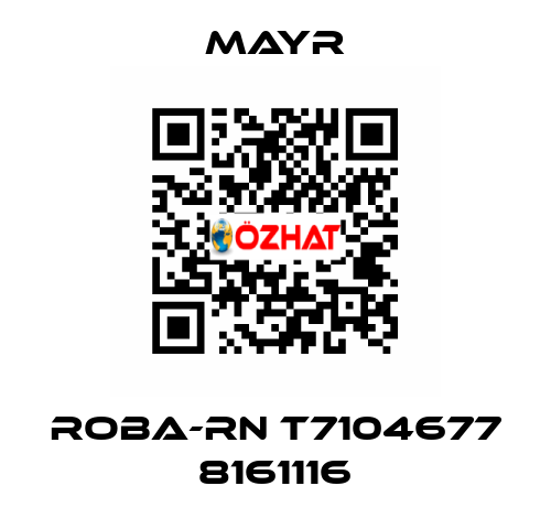 ROBA-RN T7104677 8161116 Mayr