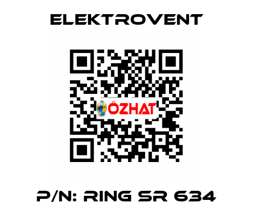 P/N: RING SR 634 ELEKTROVENT