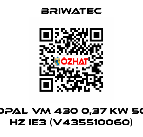 OPAL VM 430 0,37 kW 50 Hz IE3 (V435510060) Briwatec