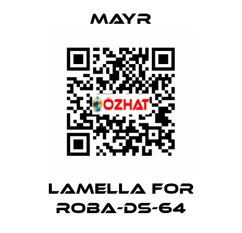 lamella for Roba-DS-64 Mayr