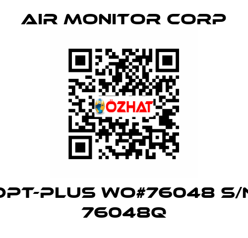 DPT-plus WO#76048 S/N 76048Q AIR MONITOR CORP