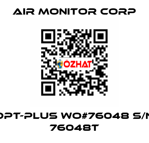 DPT-plus WO#76048 S/N 76048T AIR MONITOR CORP