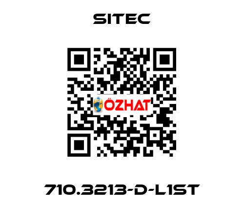 710.3213-D-L1ST SITEC