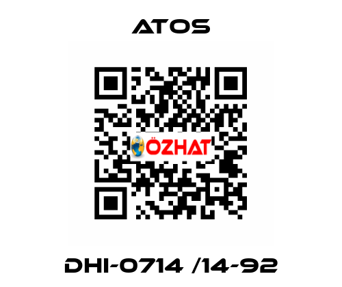 DHI-0714 /14-92 Atos