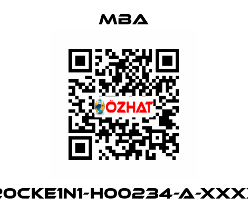MBA220CKE1N1-H00234-A-XXXXXXXX MBA