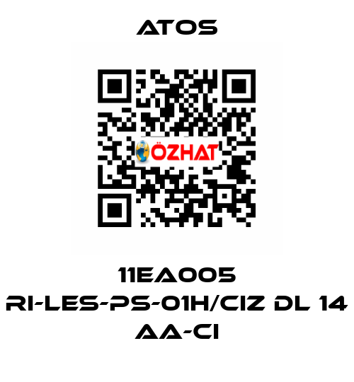 11EA005 RI-LES-PS-01H/CIZ DL 14 AA-CI Atos