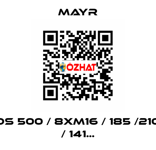 DS 500 / 8xM16 / 185 /210 / 141... Mayr