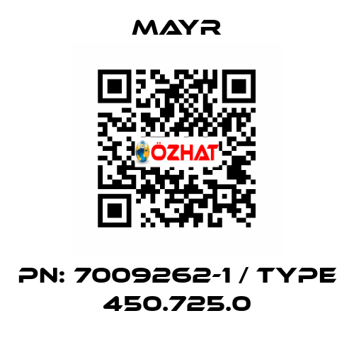 PN: 7009262-1 / Type 450.725.0 Mayr