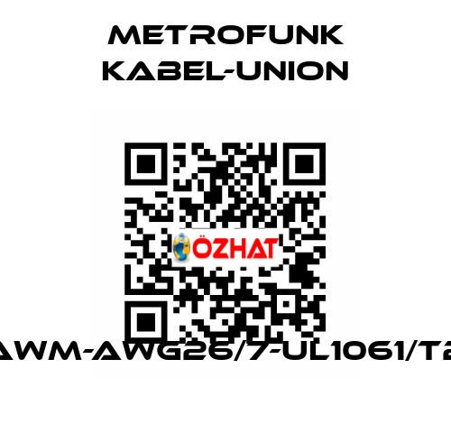 AWM-AWG26/7-UL1061/T2 METROFUNK KABEL-UNION