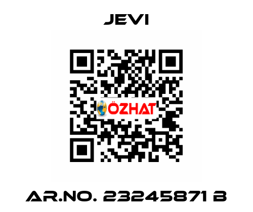Ar.No. 23245871 B JEVI