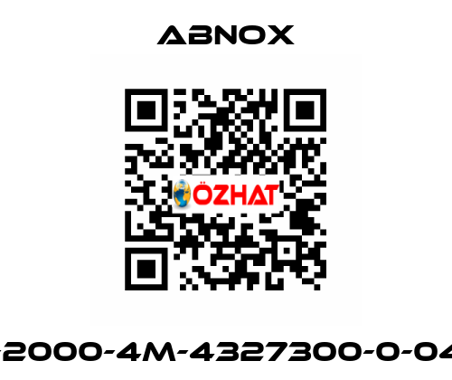 AX-2000-4M-4327300-0-040P ABNOX