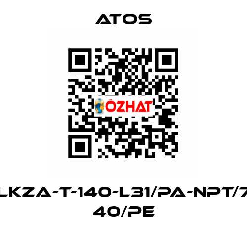 DLKZA-T-140-L31/PA-NPT/7C 40/PE Atos