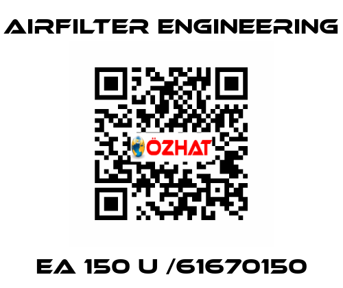 EA 150 U /61670150 Airfilter Engineering