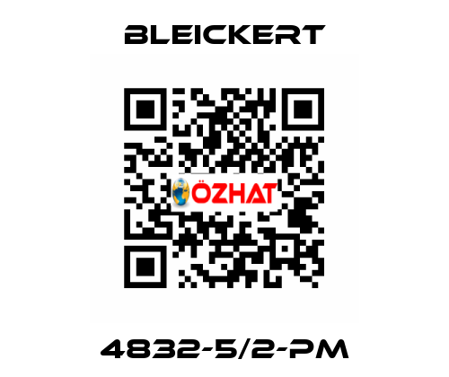 4832-5/2-PM Bleickert