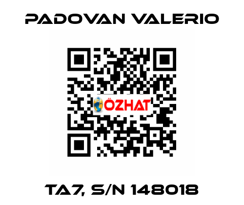 TA7, s/n 148018 PADOVAN VALERIO