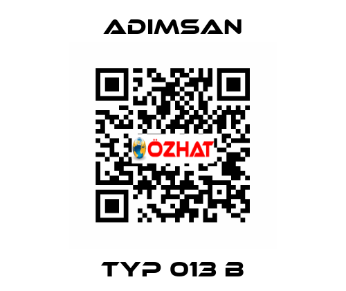 TYP 013 B ADIMSAN