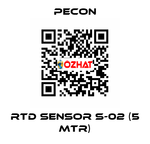 RTD Sensor S-02 (5 Mtr) Pecon