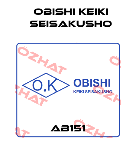 AB151 Obishi Keiki Seisakusho