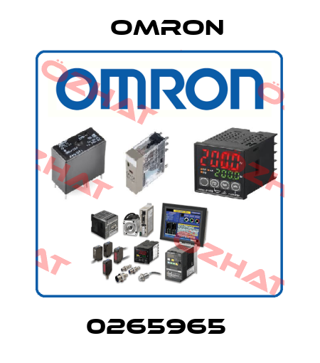 0265965  Omron