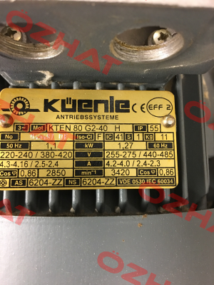 KTEN 80G2-40H Küenle