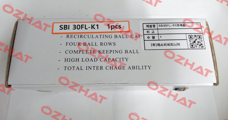 SBI30-FL SBC Linear Rail System